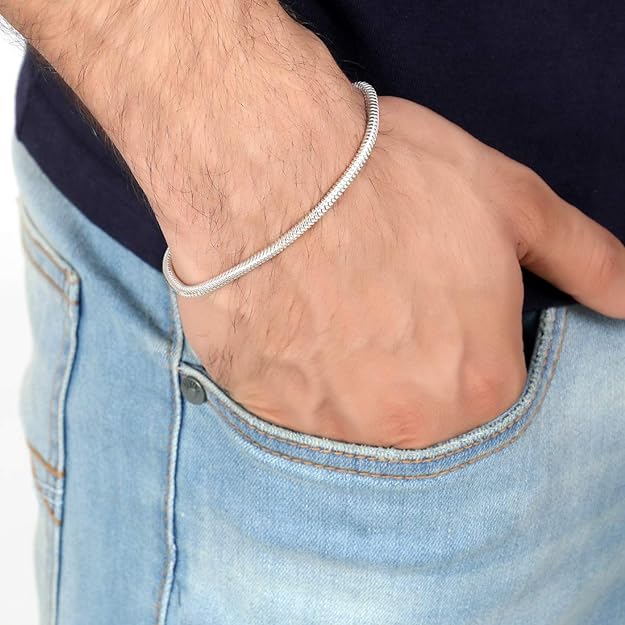 Men Snake Chain Bracelet