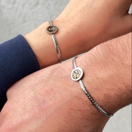 Gwen & Miles couple bracelet