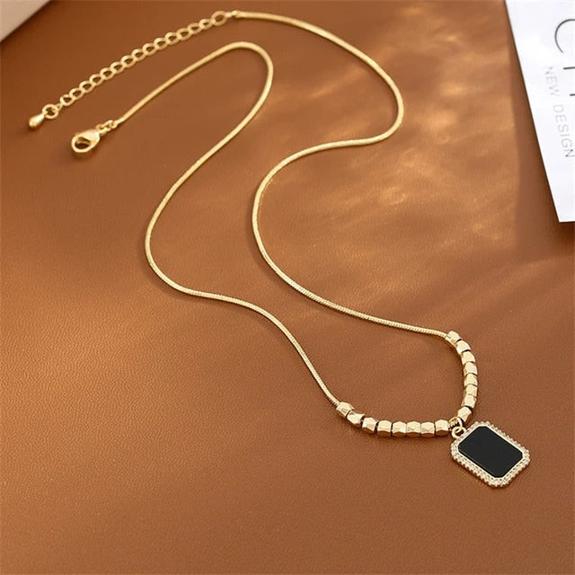 Black Onyx Necklace