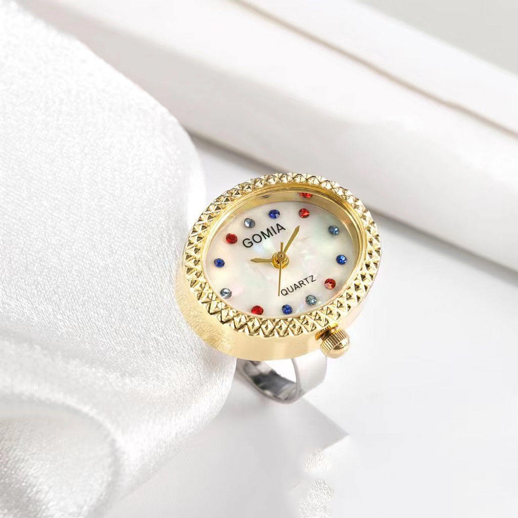 1pc Quartz Watch Ring Watch Digit Dial Rectangle Unisex Fashion Jewelry  Gifts | Wish